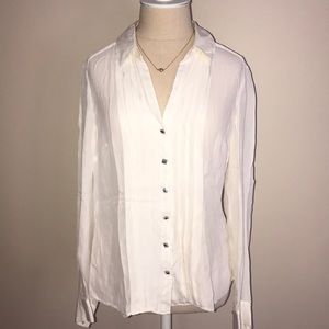 WHBM Silk Blouse